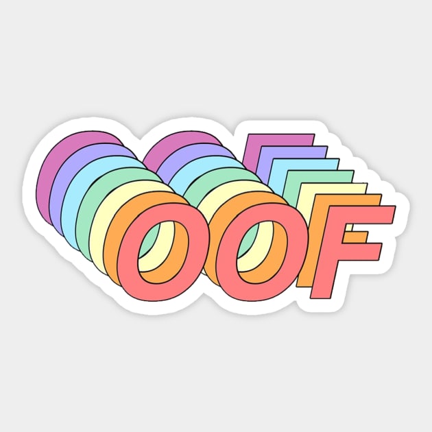 OOF Sticker by stehic95